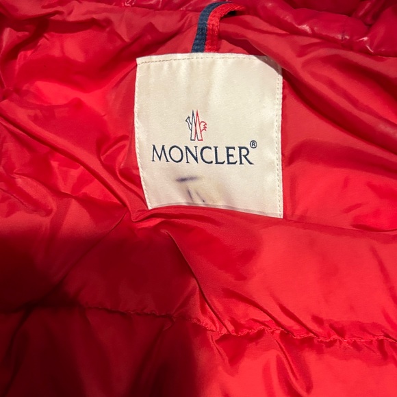 Moncler Vibrant Red Quilted Jacket - Picture 2 of 4